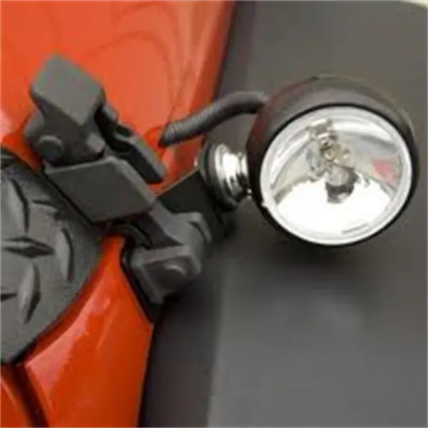 Rugged Ridge 15207.72 Off Road Fog Light; Spare for Hood-Mounted Kits; 3 Inch; 100 Watt New Release