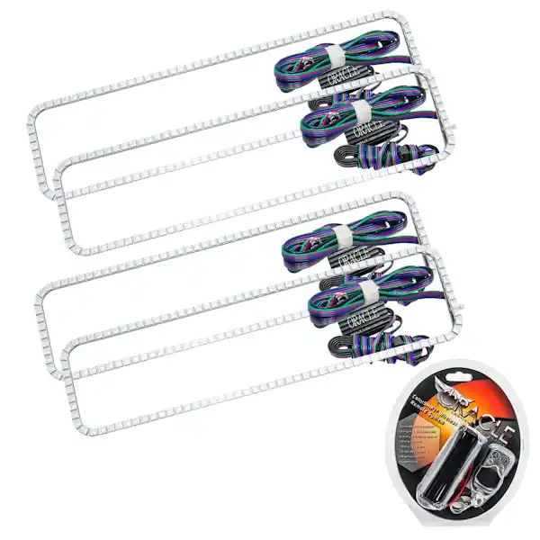 Reduced Price Oracle Lighting 2278-330 ColorSHIFT(tm) Dual Halo Kit, ColorSHIFT