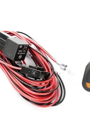 Rugged Ridge 15210.74 Light Wiring Harness Kit; 1 Light; Amber Switch Fresh Stock