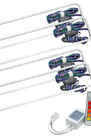 Wholesale Oracle Lighting 2278-504 ColorSHIFT(tm) Dual Halo Kit, ColorSHIFT(tm) - Simple
