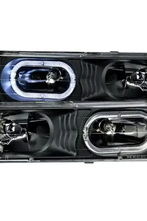 AnzoUSA 111007 Crystal Headlight Set w/Halo Save Now