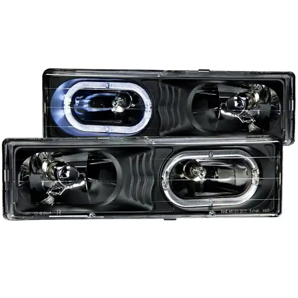 AnzoUSA 111007 Crystal Headlight Set w/Halo Save Now