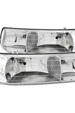 AnzoUSA 111011 Crystal Headlight Set Express Delivery