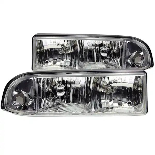 Premium AnzoUSA 111014 Crystal Headlight Set