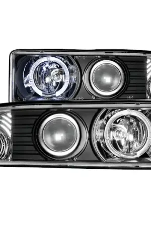 AnzoUSA 111015 Projector Headlight Set w/Halo Reduced Price