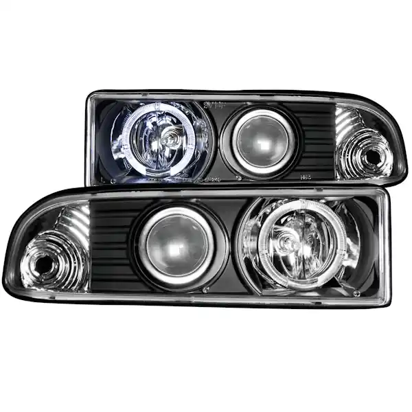 AnzoUSA 111015 Projector Headlight Set w/Halo Reduced Price
