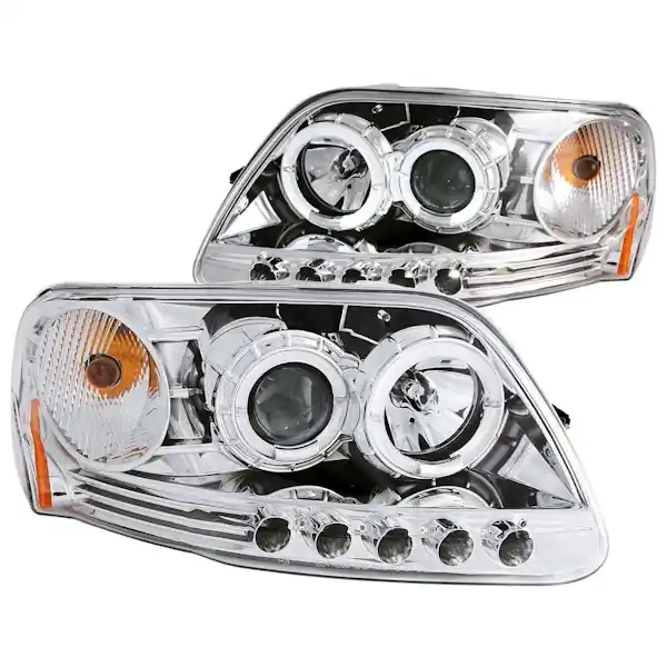 Mega Sale AnzoUSA 111032 Projector Headlight Set w/Halo
