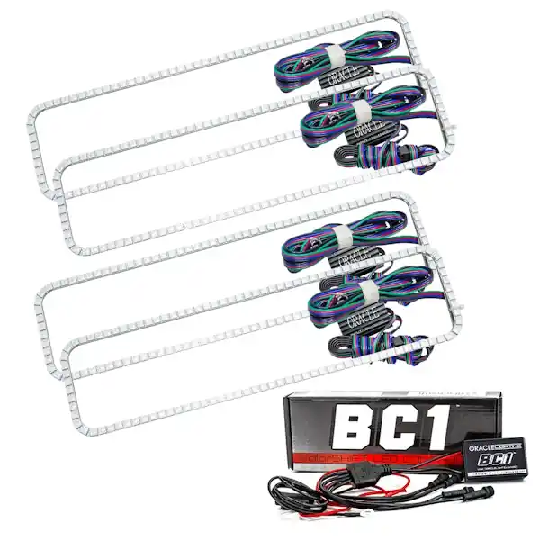 Holiday Sale Oracle Lighting 2286-335 ColorSHIFT(tm) Dual Halo Kit, ColorSHIFT(tm) - BC1