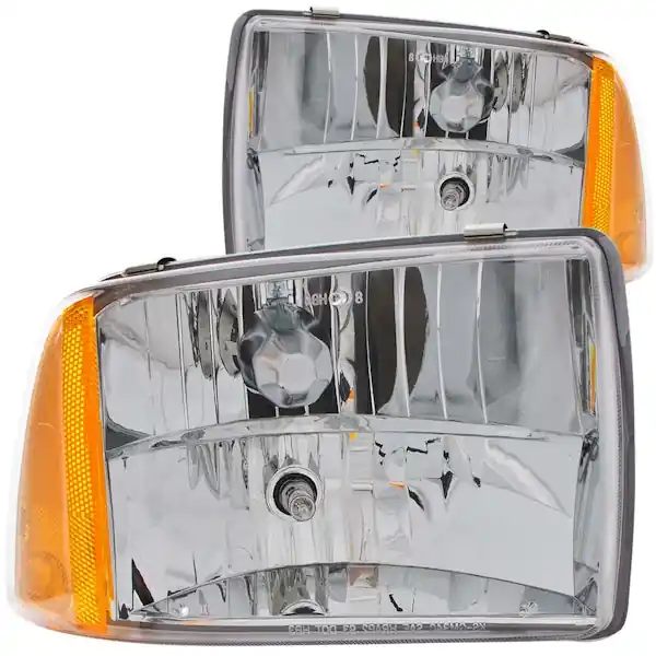 AnzoUSA 111078 Crystal Headlight Set Warranty Included