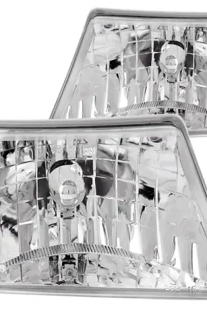 AnzoUSA 111037 Crystal Headlight Set Worldwide Shipping