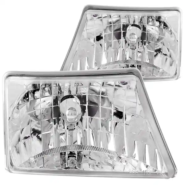 AnzoUSA 111037 Crystal Headlight Set Worldwide Shipping