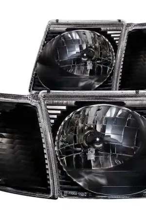 AnzoUSA 111041 Crystal Headlight Set Certified