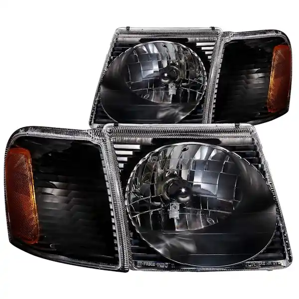 AnzoUSA 111041 Crystal Headlight Set Certified