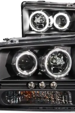 AnzoUSA 111117 Projector Headlight Set w/Halo Order Now