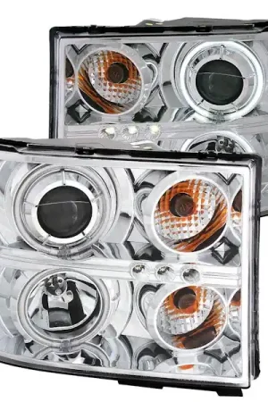AnzoUSA 111126 Projector Headlight Set w/Halo Latest