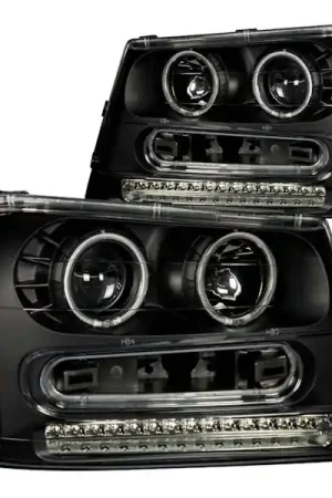 AnzoUSA 111127 Projector Headlight Set w/Halo Buy Today
