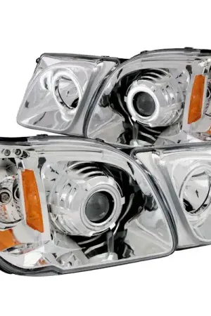 While Supplies Last AnzoUSA 111169 Projector Headlight Set w/Halo
