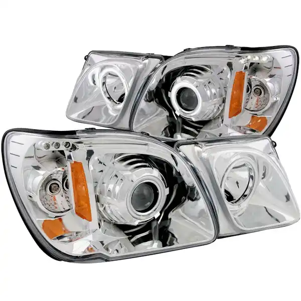 While Supplies Last AnzoUSA 111169 Projector Headlight Set w/Halo