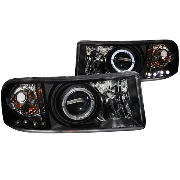 Popular AnzoUSA 111196 Projector Headlight Set w/Halo