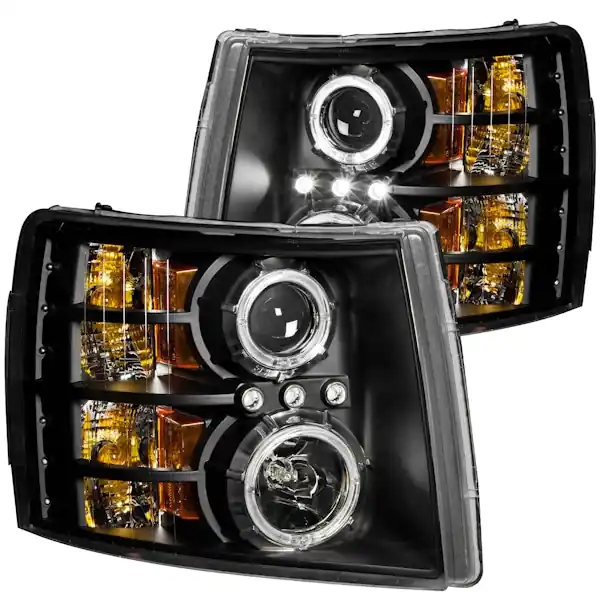 AnzoUSA 111200 Projector Headlight Set w/Halo High Quality
