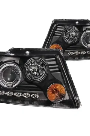 Trusted Brand AnzoUSA 111204 Projector Headlight Set w/Halo