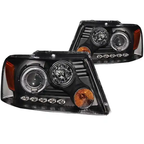 Trusted Brand AnzoUSA 111204 Projector Headlight Set w/Halo