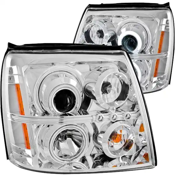 AnzoUSA 111176 Projector Headlight Set w/Halo Brand New