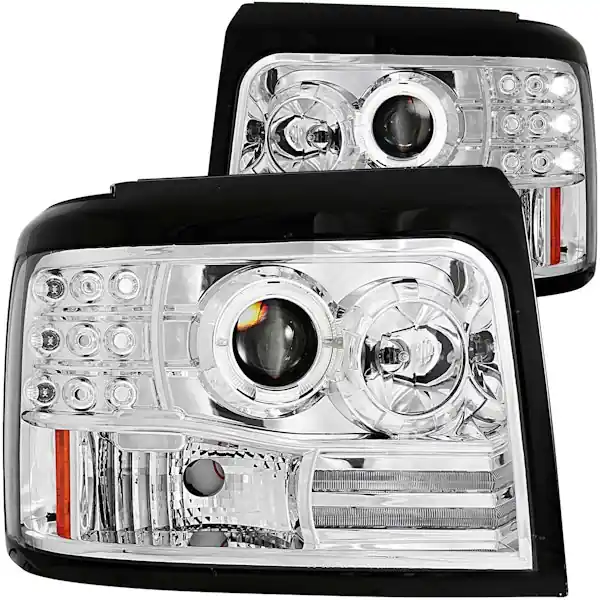 AnzoUSA 111183 Projector Headlight Set w/Halo Editor’s Pick