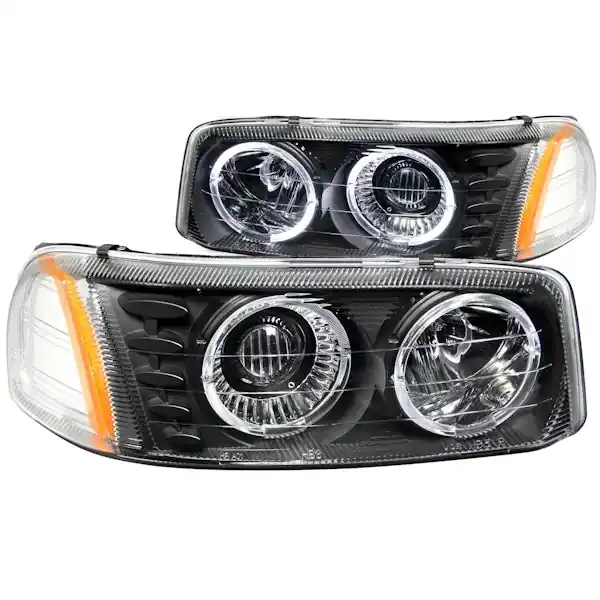 AnzoUSA 111192 Projector Headlight Set w/Halo Markdown