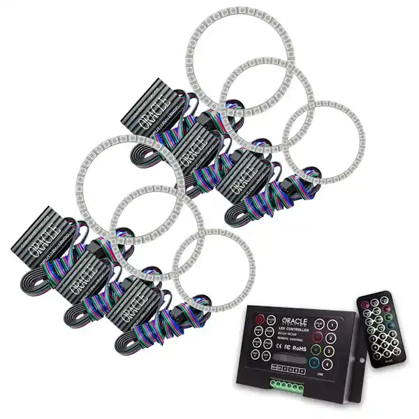 Sale Oracle Lighting 2328-333 ColorSHIFT(tm) Halo Kit, ColorSHIFT(tm) 2.0