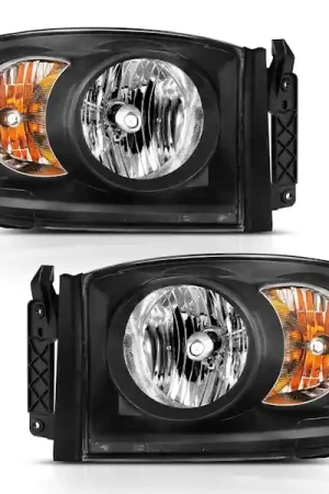 Top Pick AnzoUSA 111427 Crystal Headlight Set