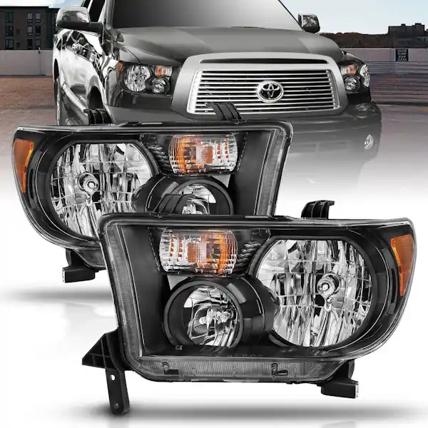 Weekend Sale AnzoUSA 111436 Crystal Headlight Set