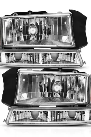 Trusted Brand AnzoUSA 111455 Crystal Headlight Set