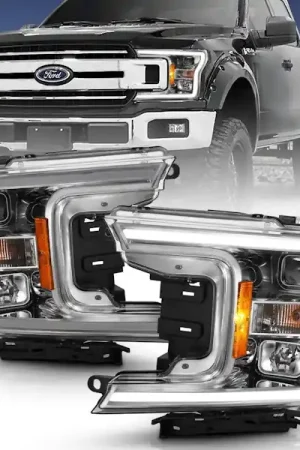 Trusted Brand AnzoUSA 111468 Projector Headlight Set w/Halo