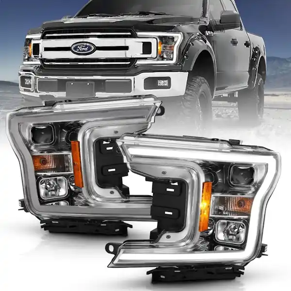 Trusted Brand AnzoUSA 111468 Projector Headlight Set w/Halo