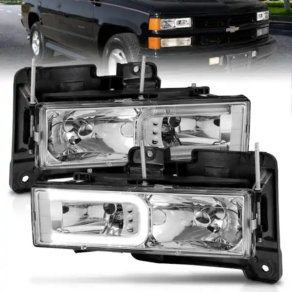 Super Sale AnzoUSA 111499 Crystal Headlight Set