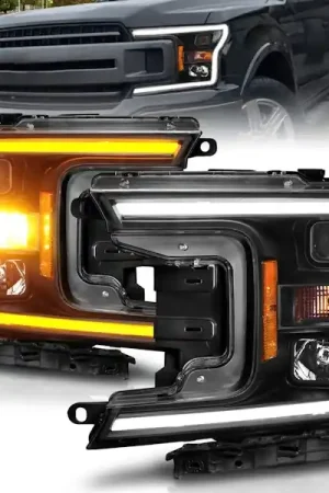 Worldwide Shipping AnzoUSA 111509 Projector Headlight Set