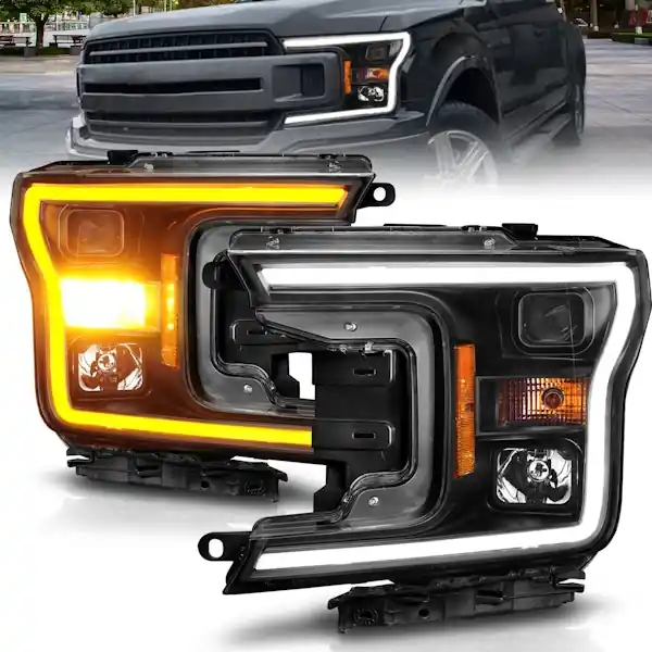 Worldwide Shipping AnzoUSA 111509 Projector Headlight Set