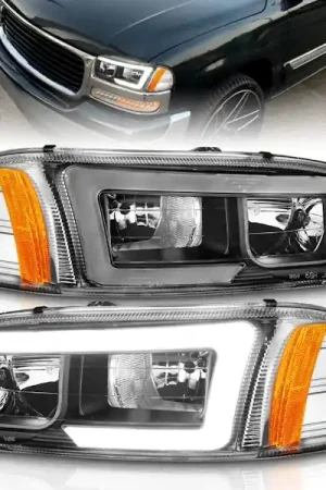 Price Drop AnzoUSA 111522 Crystal Headlight Set