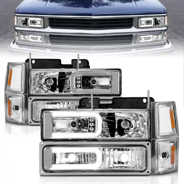 AnzoUSA 111529 Crystal Headlight Set Hassle-Free Returns
