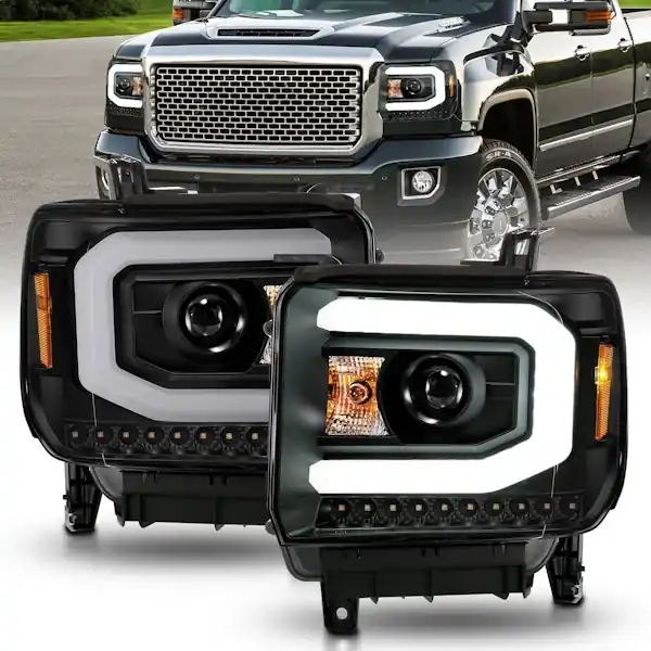 Hot Deal AnzoUSA 111513 Projector Headlight Set w/Halo
