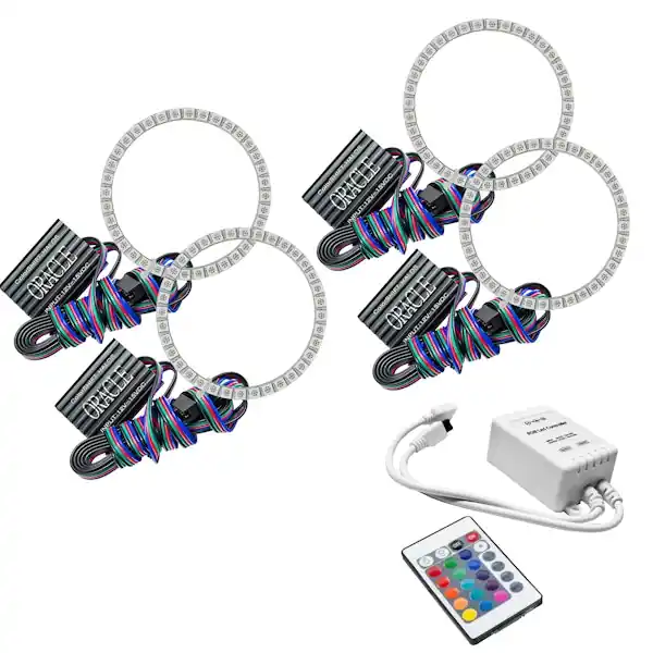 Free Shipping Oracle Lighting 2372-504 ColorSHIFT(tm) Halo Kit, ColorSHIFT(tm) - Simple