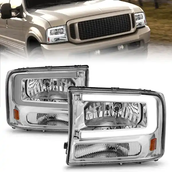 Genuine AnzoUSA 111550 Crystal Headlight Set