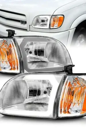 Top Rated AnzoUSA 111580 Crystal Headlight Set