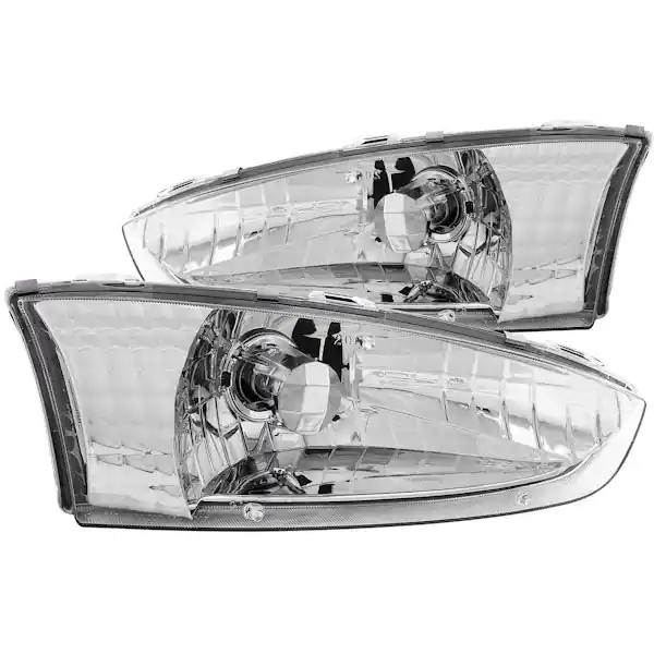 Premium AnzoUSA 121106 Crystal Headlights Chrome