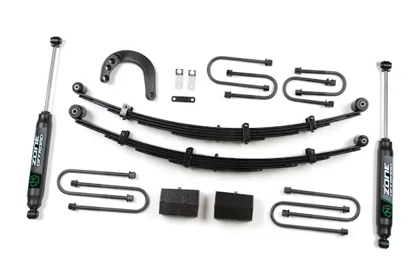 Warranty Included Zone Offroad Products ZONC17N 73-76 Chev 3/4 Ton 4in Suspension Lift