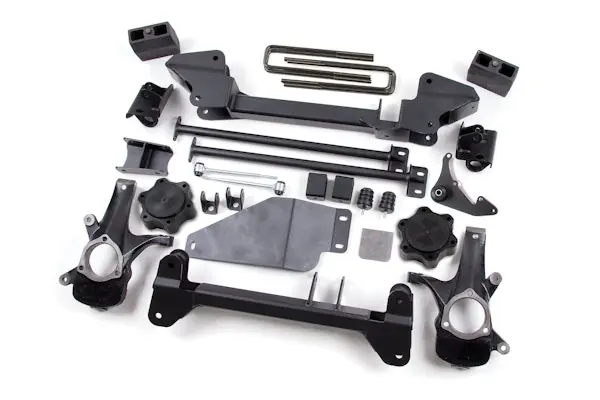 Affordable Zone Offroad Products ZONC37 2011-2019 Chevy/GMC HD 3in UCA Lift w/o Overloads