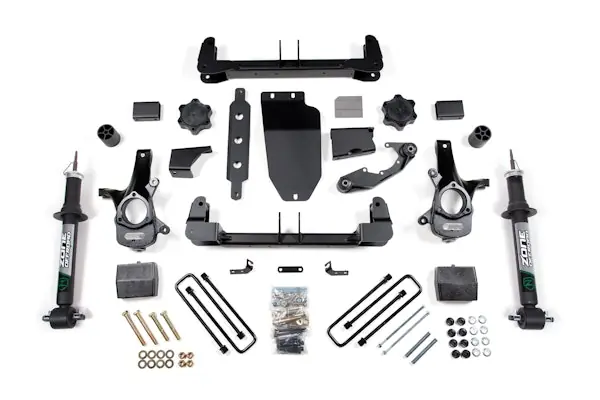 Direct From Factory Zone Offroad Products ZONC59 14-18 Chevy/GMC 1500 Silverado/Sierra 4WD 6.5" Strut - Cast Steel Arms