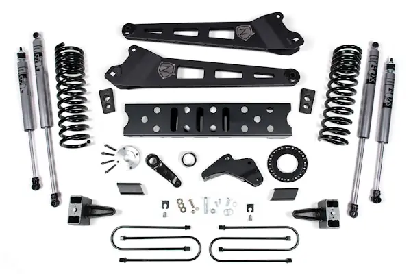 Free Delivery Zone Offroad Products ZOND121F Zone 5.5 Radius Arm Lift Kit - Gas