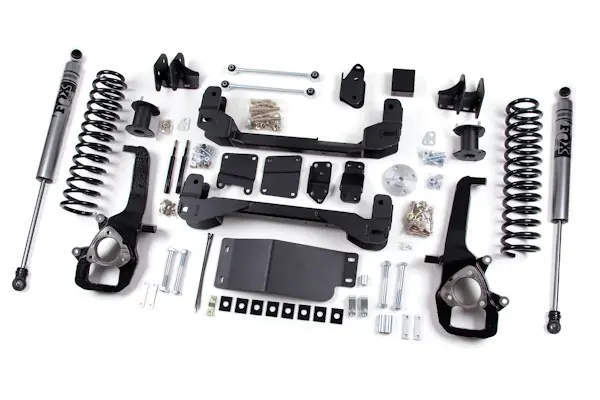 Big Sale Zone Offroad Products ZOND21F 12 Dodge1500 6in/5in Suspension Kit - FOX